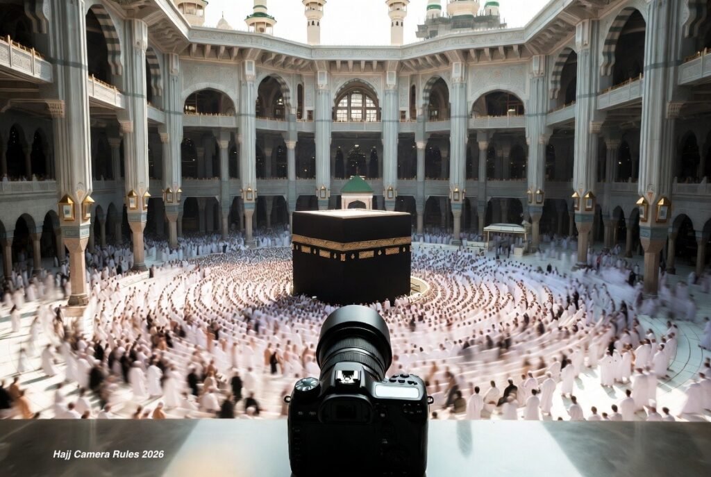 Hajj Camera Rules 2026